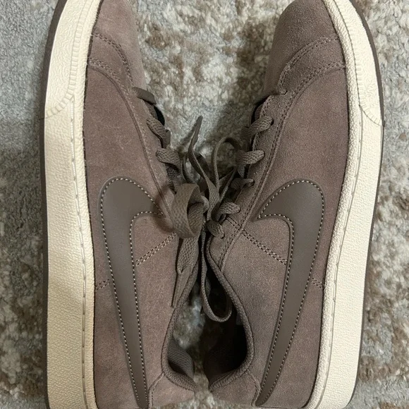 Nike Women's Court Royale Suede Brown Athletic Sneakers - Picture 5 of 8